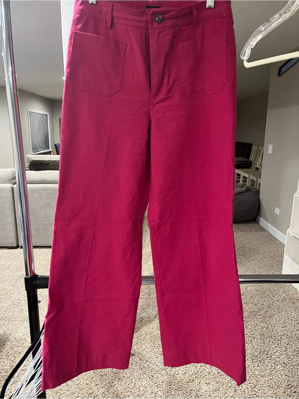J. Crew Hot Pink Pants